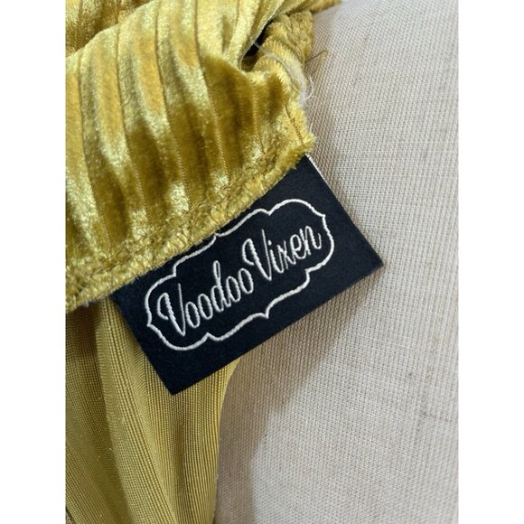 Voodoo Vixen Edith Velvet Jewel Dress Sz‎ 8 - Picture 5 of 9